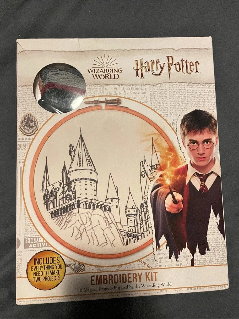Wizarding World Harry Potter Embroidery Kit Embroidery Kit nwt